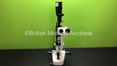 Grafton Optical Slit Lamp with 2 x 12.5x Eyepieces (Unable to Test Due to No Power Supply) *221019481006*