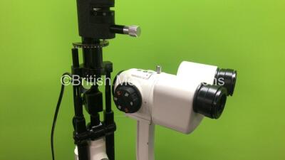 Grafton Optical Slit Lamp with 2 x 12.5x Eyepieces (Unable to Test Due to No Power Supply) *221019481006* - 3