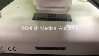 Grafton Optical Slit Lamp with 2 x 12.5x Eyepieces (Unable to Test Due to No Power Supply) *221019481006* - 5