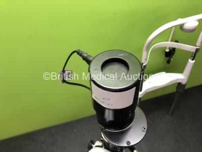 Grafton Optical Slit Lamp with 2 x 12.5X Eyepieces and 1 x Chin Rest (Unable to Test Due to No Power Supply) - 6