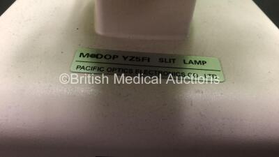 Modop YZ5FI Slit Lamp (Untested Due to Missing Power Supply) *221040701312* - 6