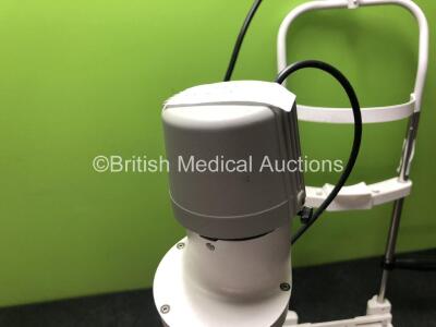 CSO SL 990 Type 5X Slit Lamp with 2 x 12.5X Eyepieces and 1 x Chin Rest (Untested Due to Missing Power Supply) *SN 06090157* - 4