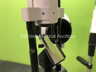 CSO SL 990 Type 5X Slit Lamp with 2 x 12.5X Eyepieces and 1 x Chin Rest (Untested Due to Missing Power Supply) *SN 06090157* - 5