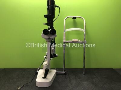 Miscellaneous Slit Lamp with Chin Rest (Untested Due to Missing Power Supply)