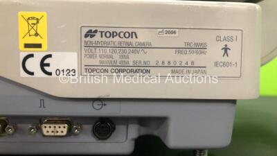 TopCon TRC-NW6S Non Mydriatic Retinal Camera *S/N 2880248* **MFD 2006** **FOR EXPORT OUT OF THE UK ONLY** - 7