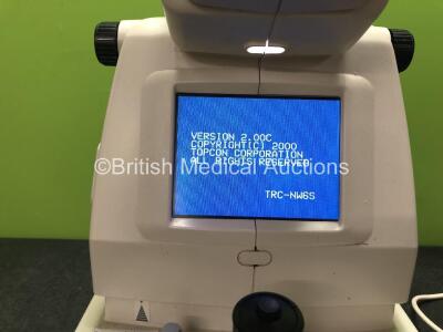 TopCon TRC NW6S Non Mydriatic Retinal Camera Software Version 2.00 (Powers Up) *SN 288564* *FOR EXPORT OUT OF THE UK ONLY* - 2