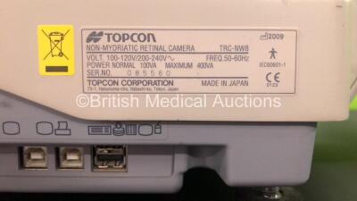 TopCon TRC-NW8 Non Mydriatic Retinal Camera *Mfd 2010* **S/N 086023** **FOR EXPORT OUT OF THE UK ONLY** - 6