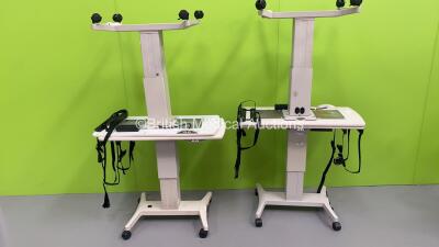 4 x Topcon ATE-600 Electric Ophthalmic Tables *20100027308485 / 20120027310414 / 20110027309953 / N/A* **FOR EXPORT OUT OF THE UK ONLY**