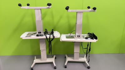 4 x Topcon ATE-600 Electric Ophthalmic Tables *20190027319271 / 026696 / 20140027311988 / 20100027309142* **FOR EXPORT OUT OF THE UK ONLY**