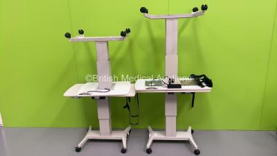 4 x Topcon ATE-600 Electric Ophthalmic Tables *20100027309149 / N/A / 20100027309157 / 20090007608017* **FOR EXPORT OUT OF THE UK ONLY**