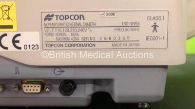 TopCon TRC NW6S Non Mydriatic Retinal Camera Software Version 2.10 *Mfd 2006* (Powers Up) *SN 2880365* *FOR EXPORT OUT OF THE UK ONLY* - 8