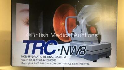 TopCon TRC-NW8 Non Mydriatic Retinal Camera (Powers Up) *Mfd 2009* **S/N 085559** **FOR EXPORT OUT OF THE UK ONLY** - 4