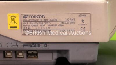 TopCon TRC-NW8 Non Mydriatic Retinal Camera (Powers Up) *Mfd 2009* **S/N 085559** **FOR EXPORT OUT OF THE UK ONLY** - 6