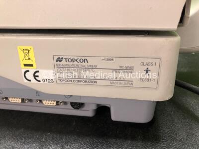 TopCon TRC-NW6S Non Mydriatic Retinal Camera *Mfd 2006* (Powers Up with Cracked Casing-See Photo) **S/N 28800454** **FOR EXPORT OUT OF THE UK ONLY** - 9