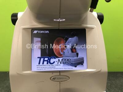 TopCon TRC-NW8 Non Mydriatic Retinal Camera (Powers Up) *Mfd 2010* **S/N 086048** **FOR EXPORT OUT OF THE UK ONLY** - 2