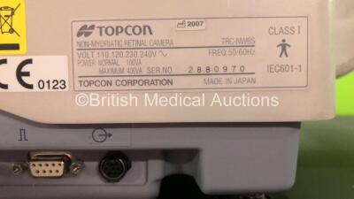 TopCon TRC-NW6S Non Mydriatic Retinal Camera *Mfd 2007* (Powers Up with Some Damaged Casing-See Photo) **S/N 28800970** **FOR EXPORT OUT OF THE UK ONLY** - 7