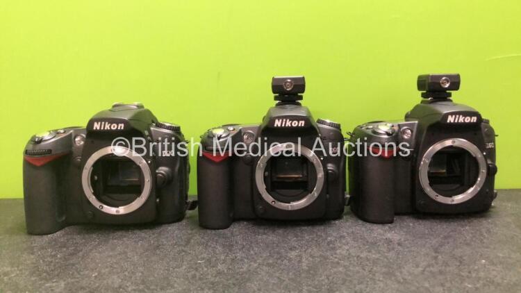 3 x Nikon D90 Digital Cameras *SN 6644593, 6737390, 6644900* **FOR EXPORT OUT OF THE UK ONLY**