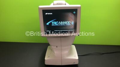 TopCon TRC NW400 Non Mydriatic Retinal Camera Software Version 1.0.7 *Mfd 2018* (Powers Up) *SN 984992* *FOR EXPORT OUT OF THE UK ONLY*