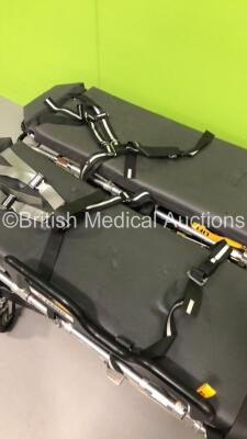 2 x Ferno Pegasus Ambulance Stretchers with Mattresses (Hydraulics Tested Working) *S/N PEG5261 / PEG5352* - 3