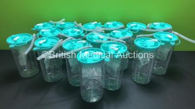 17 x Serres 2000ml Suction Cup with Lids