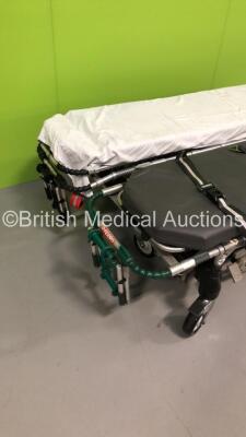 2 x Ferno Pegasus Ambulance Stretchers with Mattresses (Hydraulics Tested Working) *S/N PEG3414 / PEG4738* - 5