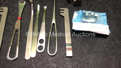 Job Lot of Surgical Instruments Including Veterinary Instrumentation Benders, Anvil Serbich Small Plate Bending Press and Small Plate Bending Press - 3