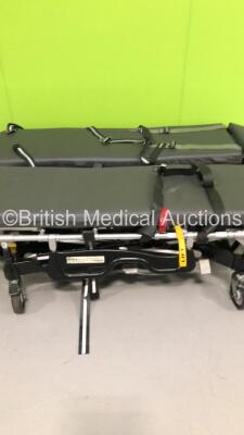 2 x Ferno Pegasus Ambulance Stretchers with Mattresses (Hydraulics Tested Working) *S/N PEG4726 / PEG3637* - 3