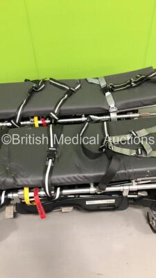 2 x Ferno Pegasus Ambulance Stretchers with Mattresses (Hydraulics Tested Working) *S/N PEG5212 / PEG5242 - 2