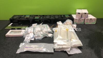 Mixed Lot Including Bone Screws, Cutting Hooks and Medtronics Ref 10BA20 Midas REX Surgical Attachments *Exp 06-2024*