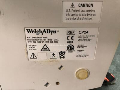 Welch Allyn CP 200 ECG Machine with 10 Lead ECG Lead (Powers Up) - 4