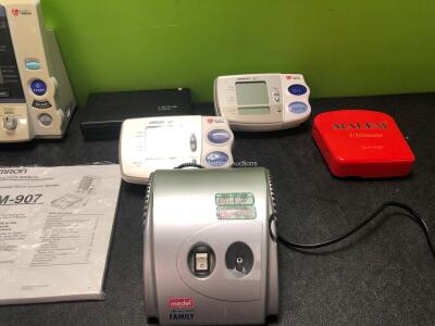 Mixed Lot Including Fetal Dopplers, BP Meters, Ear Thermometers and Fingertip Pulse Oximeters - 3