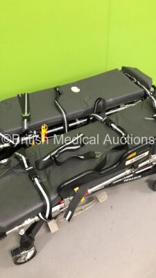 2 x Ferno Pegasus Ambulance Stretchers with Mattresses (Hydraulics Tested Working) *S/N PEG4825 / PEG5374* - 3