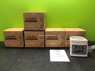 5 x VADI VH-1500 Respiratory Humidifier Units (All Power Up in Excellent Condition) *SN 034931, 034490, 034725, 034358, 034823*