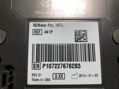 Job Lot Including 4 x Philips Respironics REMstar Pro C-Flex+ System One CPAP Units with 4 x System One Humidifiers and 3 x Power Supplies, 1 x ResMed S8 Escape II, 1 x Omron CompAIR and 2 x Respironics Nebulisers - 4