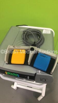 Arthrocare Coblator IQ Ref 30001 Electrosurgical Diathermy Unit on Stand with Footswitch (Powers Up) - 7