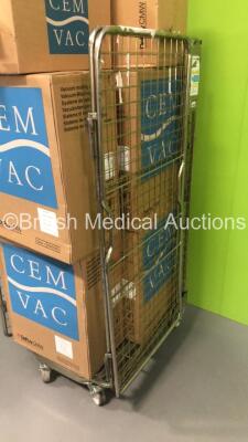 15 x Boxes of DePuy CMW CEMVAC Vacuum Mixing System *10 in Each Box* (Cage Not Included - Out of Date) - 2