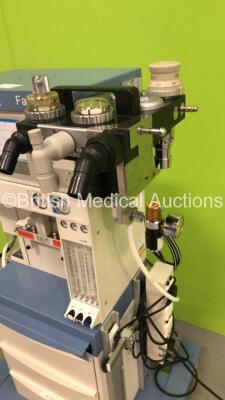 Drager Fabius Plus Anaesthesia Machine Software Version 3.20 - Total Hours Run 4029 - Total Ventilator Hours 72 with Hoses (Powers Up) *S/N ARZA0001* **Mfd 2008** - 5