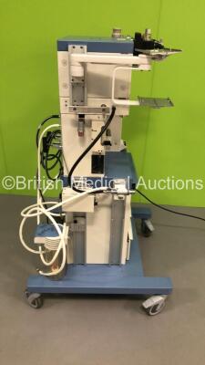 Drager Fabius Plus Anaesthesia Machine Software Version 3.20 - Total Hours Run 4029 - Total Ventilator Hours 72 with Hoses (Powers Up) *S/N ARZA0001* **Mfd 2008** - 13