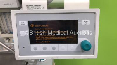 Datex-Ohmeda Aestiva/5 Anaesthesia Machine with Datex-Ohmeda Aestiva SmartVent Software Version 3.5 with Bellows, Absorber and Hoses (Powers Up) (W) - 2