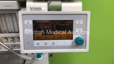 Datex-Ohmeda Aestiva/5 Anaesthesia Machine with Datex-Ohmeda Aestiva SmartVent Software Version 3.5 with Bellows, Absorber and Hoses (Powers Up) (W) - 6