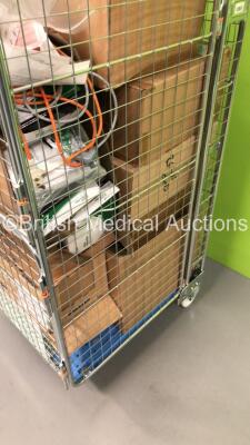 Cage of Mixed Consumables Including Cook Medical Angiographic Catheters, BD Preset Eclipse Arterial Blood Collection Syringes and Richardsons Healthcare Clear Film I.V Transparent I.V Dressings (Cage Not Included - Out of Date) - 4