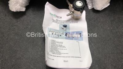 Large Quantity of MediTech Ref 673-0506-00 Oxygen Flow Meters *Unused in Packaging* - 2