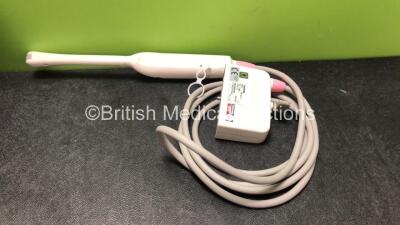 Toshiba Model PVM-651VT Ultrasound Transducer / Probe In Carry Case with Operation Manual *SN A4802655* - 2