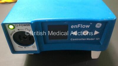 Mixed Lot Including 1 x Hotdog Patient Warming System, 1 x CME McKinley BodyGuard 545 Epidural Pump, 1 x Masimo Rad-5 and 1 x Masimo Radical-7 Signal Extraction Pulse Oximeters, 1 x CME Medical T34 Ambulatory Syringe Pump and 1 x enFlow Controller Model 1 - 2