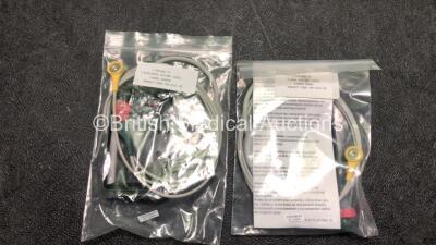 Mixed Lot Including 1 x Olympus Type Celon Footswitch, 8 x Laser Eye Protectors and 2 x Lifecard CF 3 Electrode Patient Cables *SN 14312651* - 3