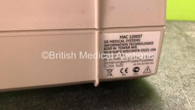 GE MAC 1200ST ECG Machine (Powers Up) - 3