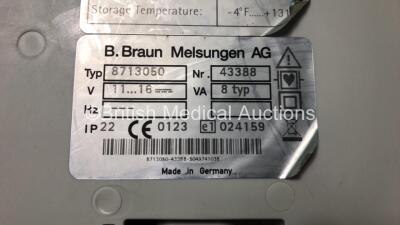 4 x B.Braun Infusomat Space Infusion Pumps with 1 x B.Braun SpaceStation Docking Port (All Power Up) *43388 - 43394 - 44025 - 43178 - 17840* - 4