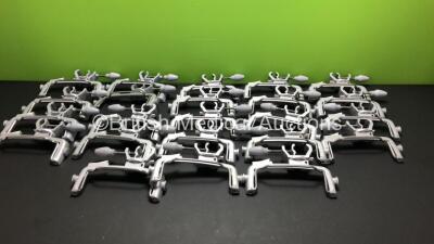 Job Lot of 23 x B.Braun Ref.8713130 Pole Clamps