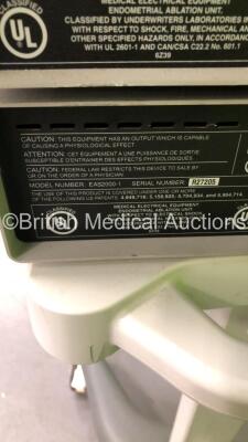 2 x Gynecare Ethicon Thermachoice II Units V 2.17 on Stand (Both Power Up) - 6