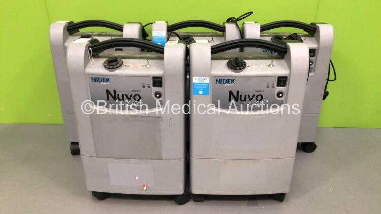 5 x Nuvo Lite 3 Oxygen Concentrators (All Power Up)